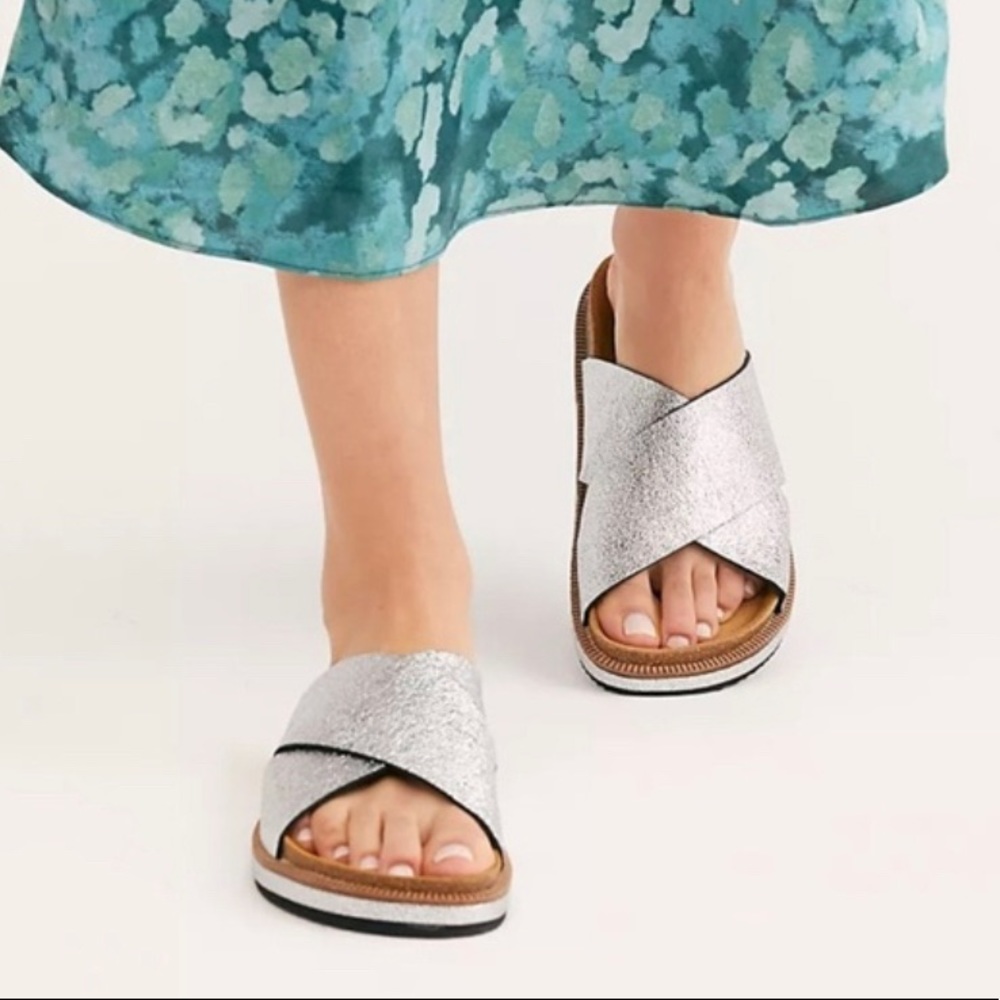 NEW Free People Sideline Footbed Sandals
